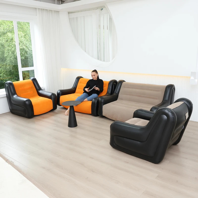 Outdoor Camping Furniture - Air Mattress Inflatable Sofa Double Inflatable