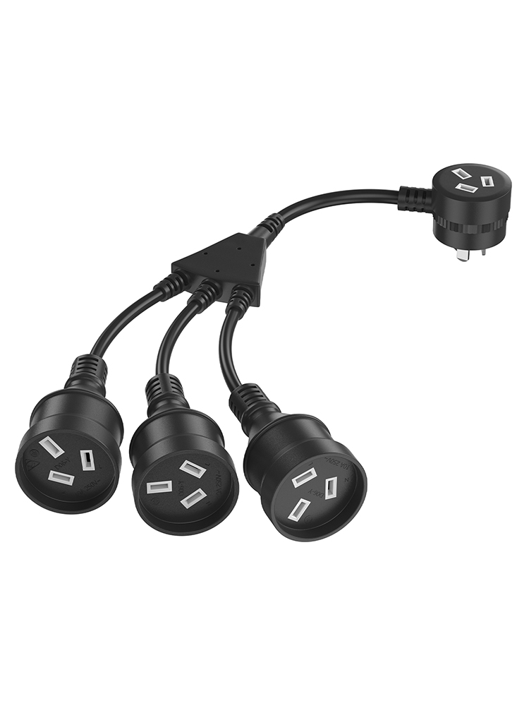 Outdoor Camping Extension Cord - Australian standard Extension Cord One split