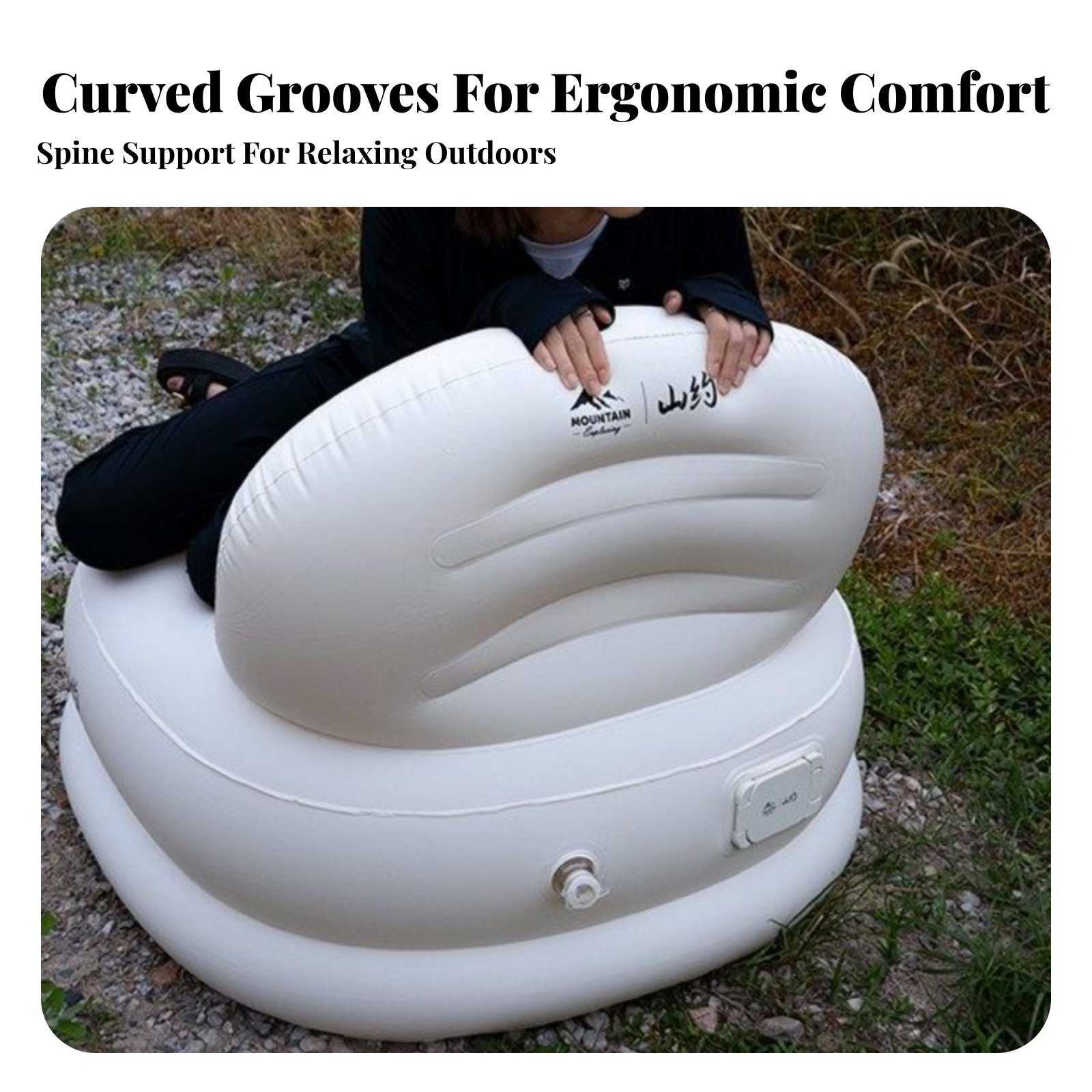 Outdoor Camping Chairs - Inflatable Sofa, Camping Air Chair, Portable