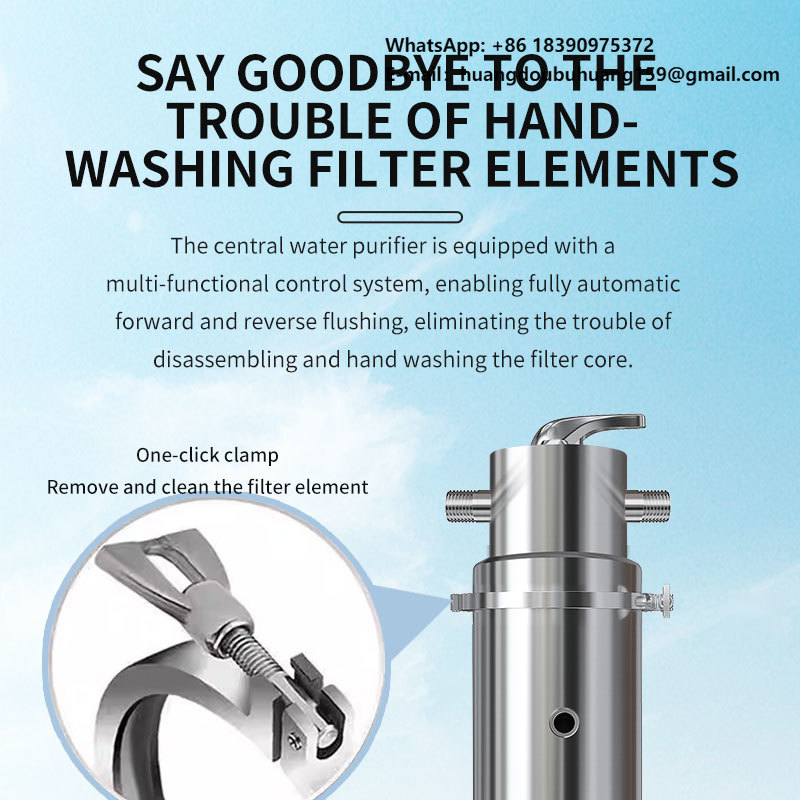 Portable Water Filter - Custom Large Flow Rate Portable Outdoor