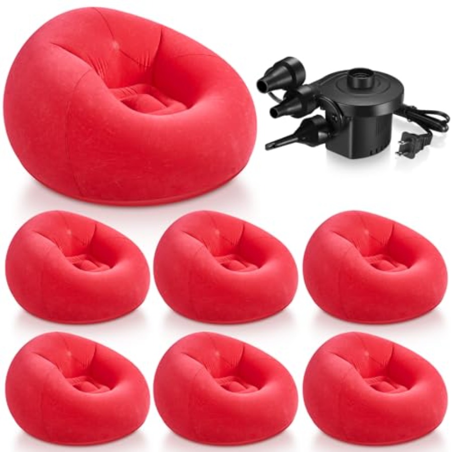 Outdoor Camping Chairs - Outdoor movie night and camping inflatable