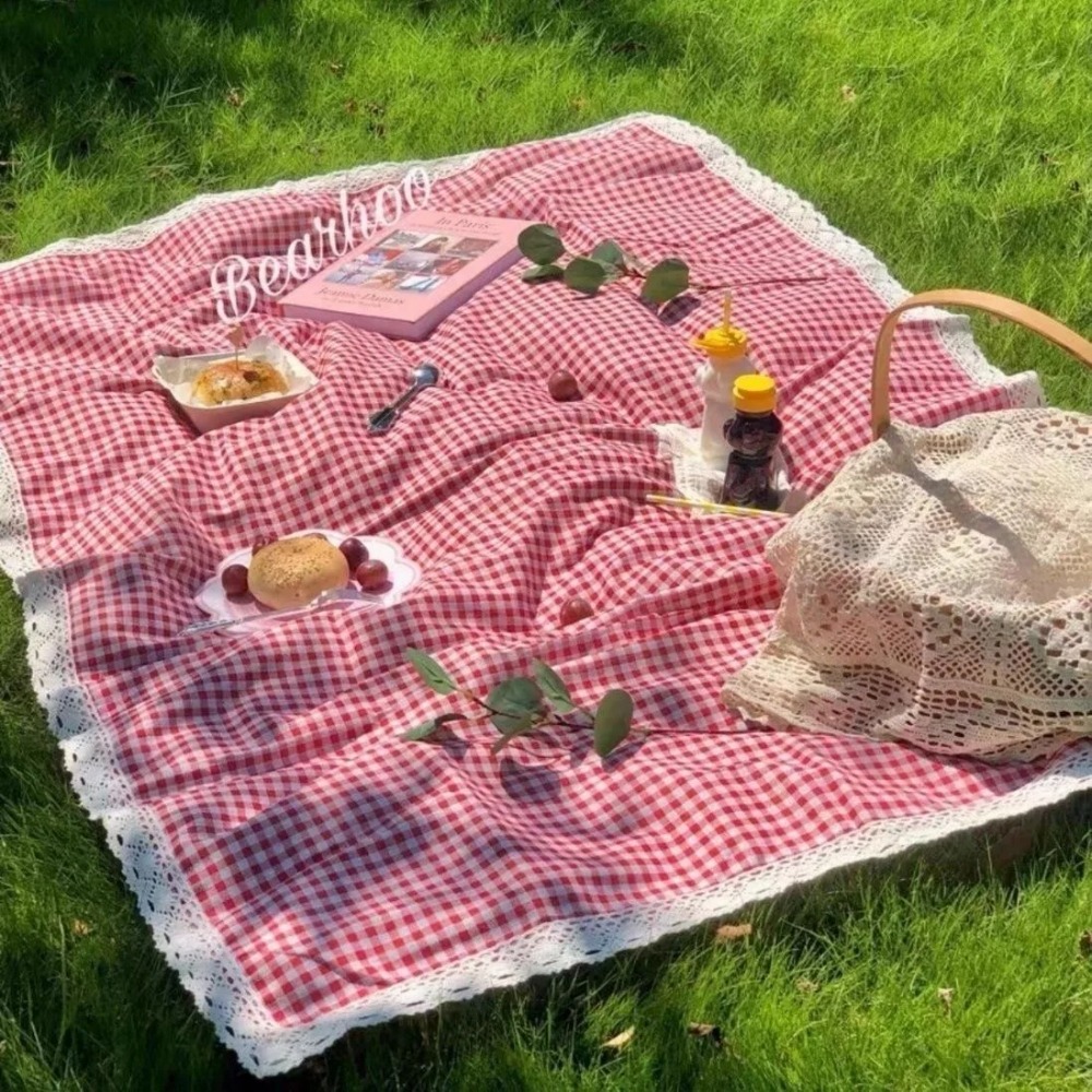 Outdoor Camping Rugs - 1pc Outdoor Picnic Mat, Summer Thick