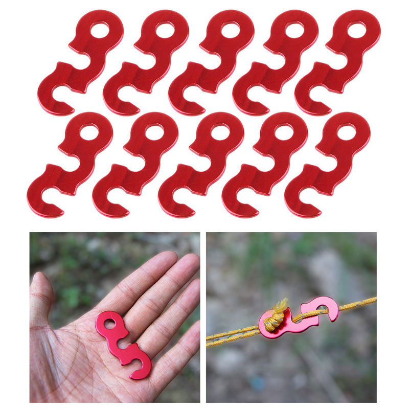 Outdoor Camping Extension Cord - 5Pcs Adjustable Camping Tent Cord Rope