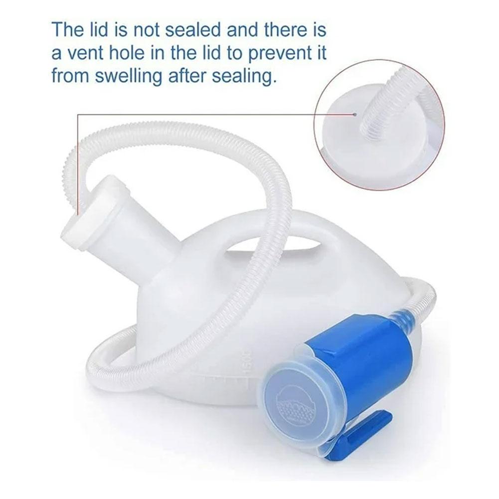 Travel Outdoor Camping Youtube - 2000ml Portable Urinal With Hose For