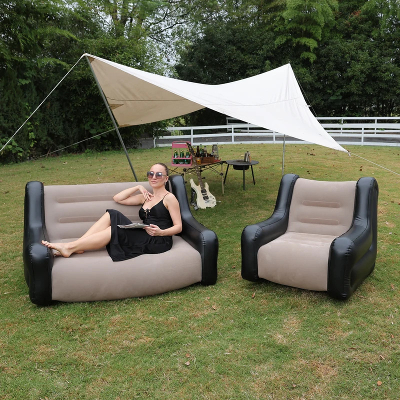 Air Mattress Inflatable Sofa D - Outdoor Camping Furniture review and price