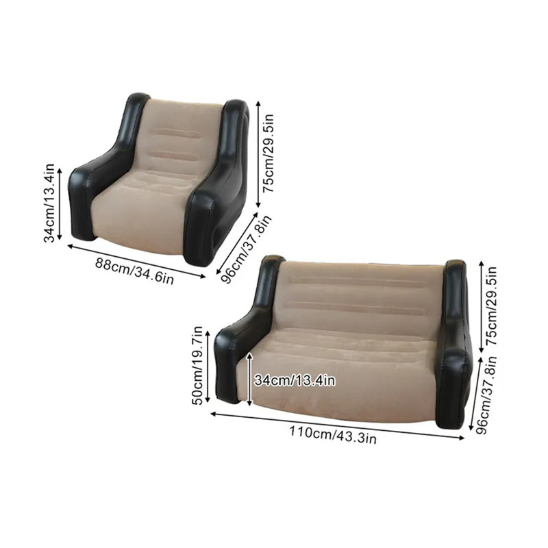 Air Mattress Inflatable Sofa D - Outdoor Camping Furniture review and price