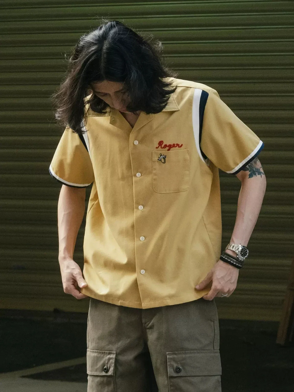 Non Stock Retro Bowling Shirt  - Outdoor Camping Rocker review and price
