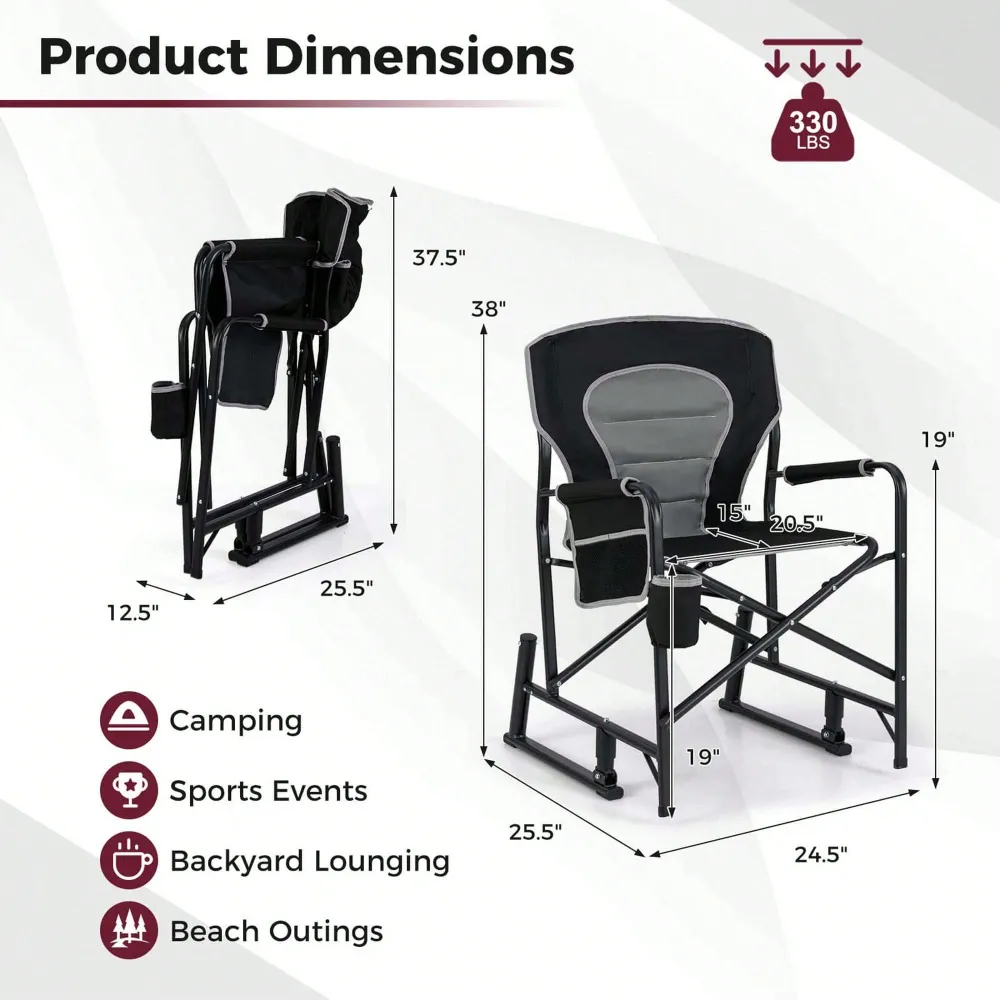 Outdoor Rocker Camping Chair F - Outdoor Camping Rocker review and price