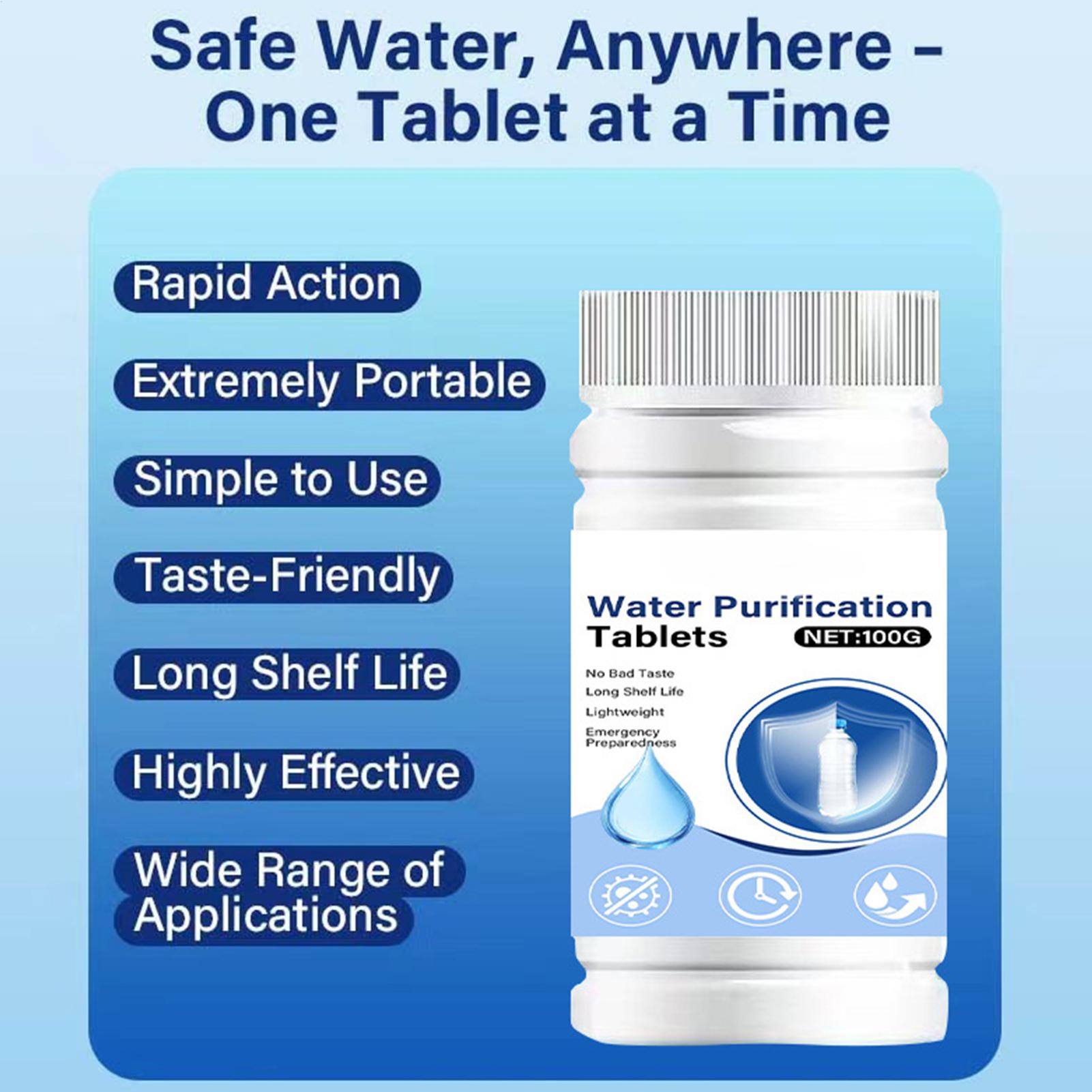 Odorless Fast Dissolving Water - Portable Water Filter review and price