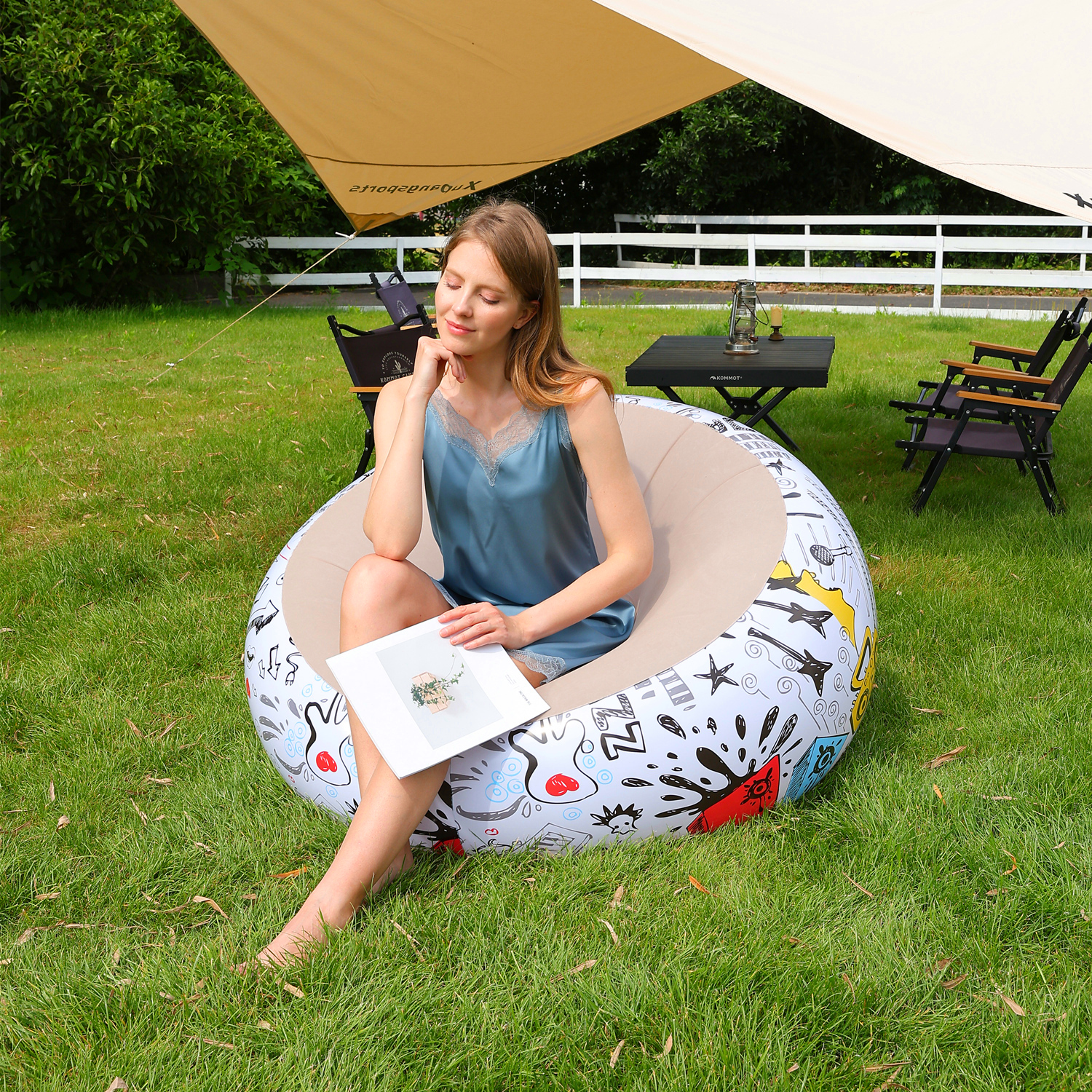 Bean Bag Chairs Inflatable Cam - Outdoor Camping Furniture review and price