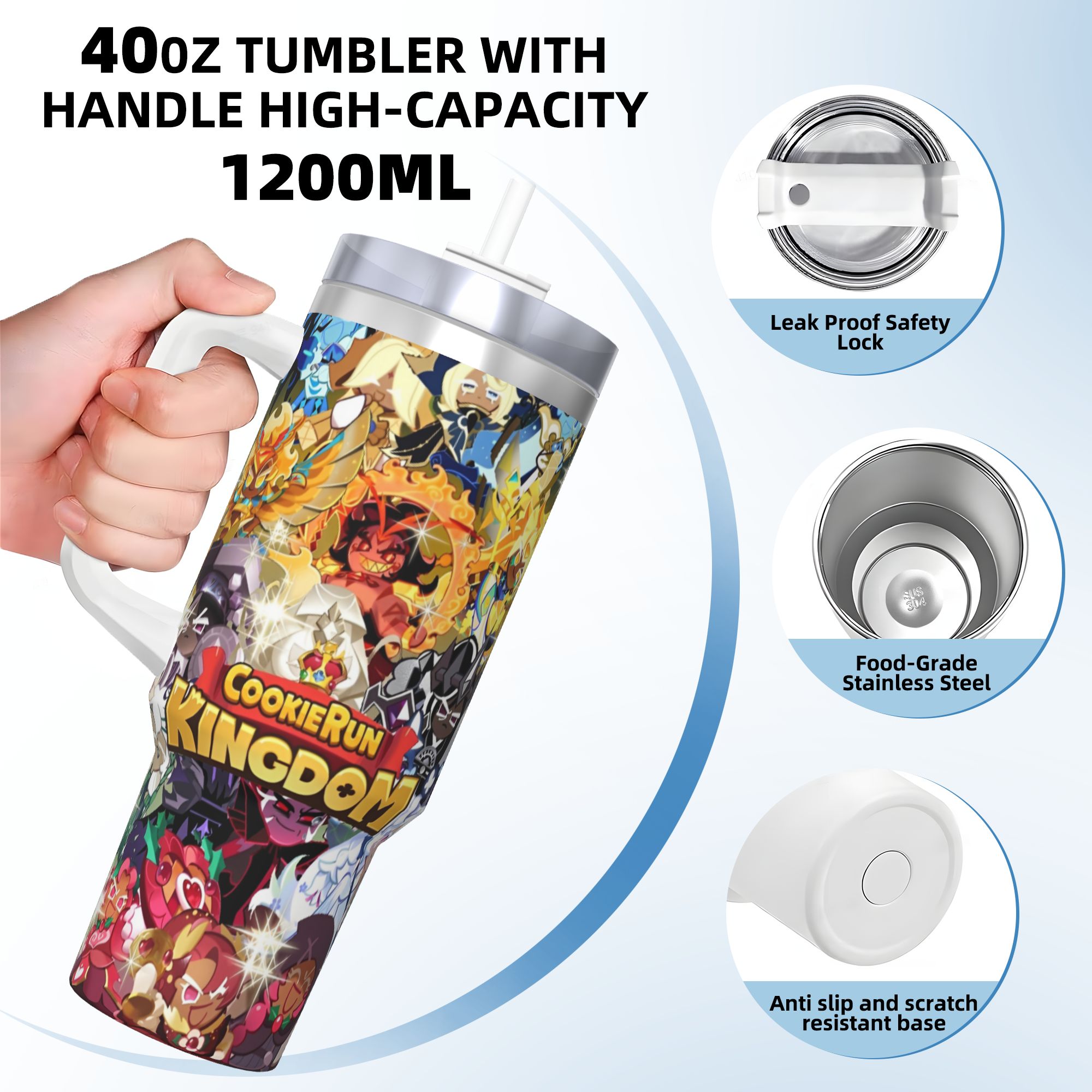 Cookie Run Kingdoms Tumbler Wi - Vacuum Insulated Flask review and price