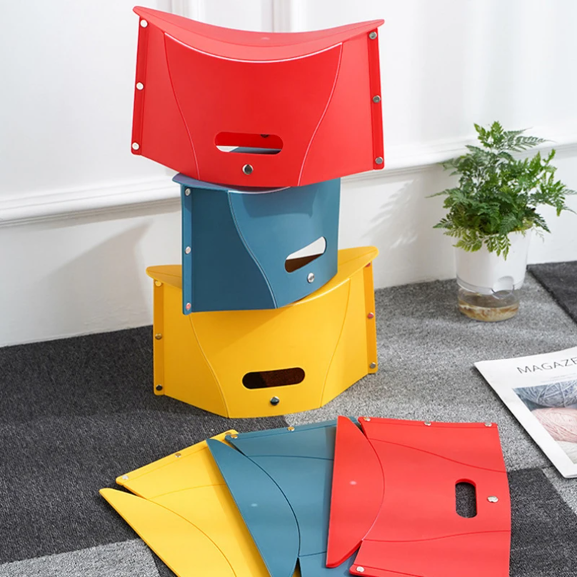 Plastic Portable Folding Stool - Outdoor Camping Chairs review and price