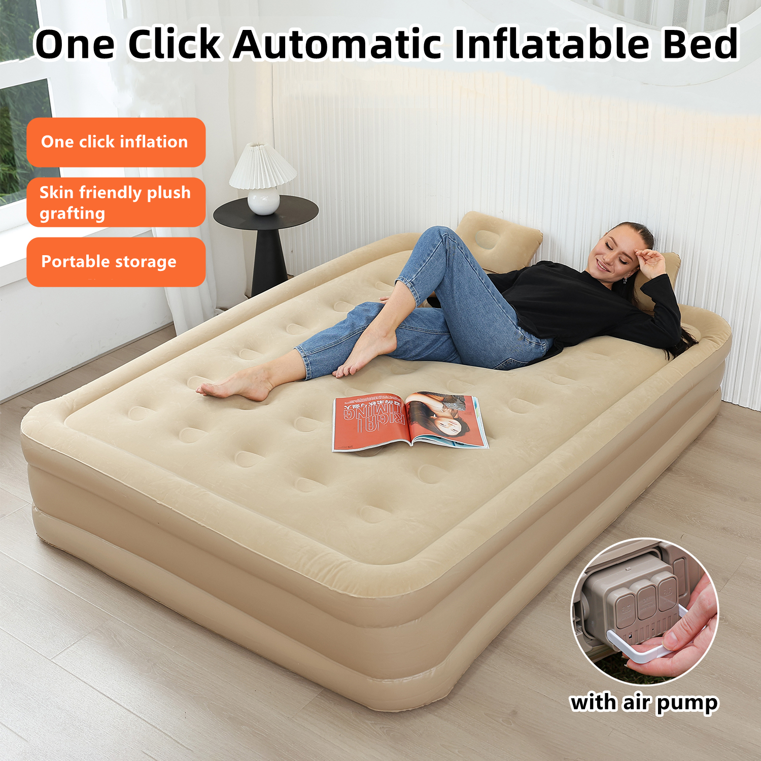 Interior Air Mattress Glamping - Outdoor Camping Furniture review and price