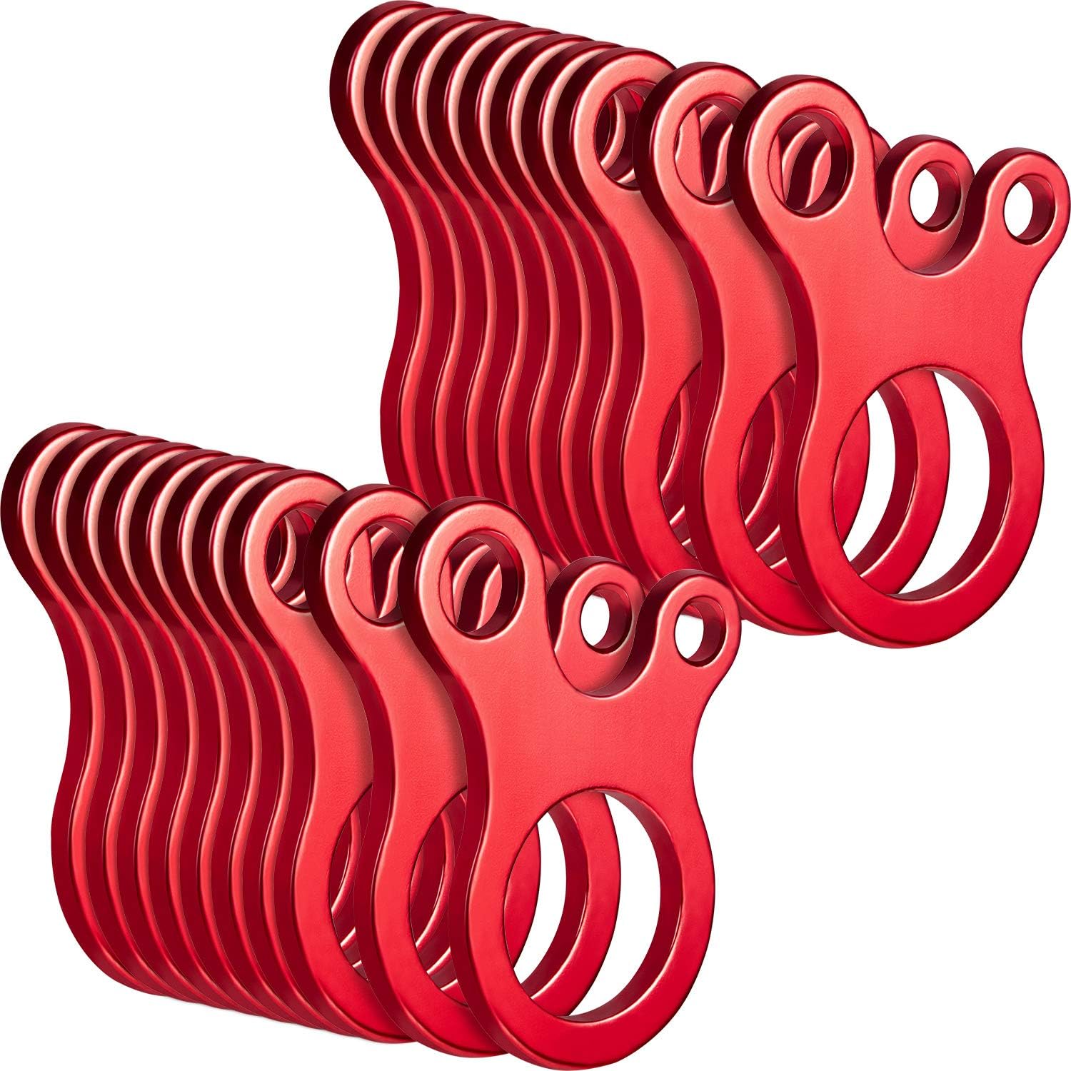 20Pcs Aluminum Alloy Tent Guyl - Outdoor Camping Extension Cord review and price