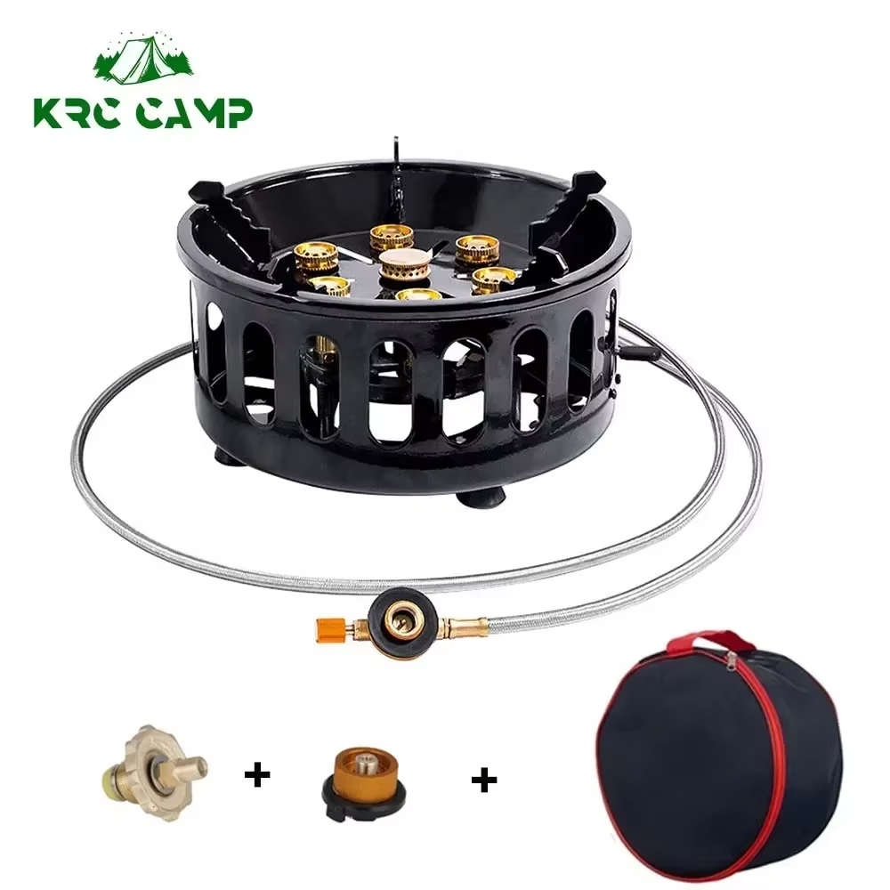 19800W 7-Core Camping Stove Hi - Outdoor Gas Camping Oven review and price