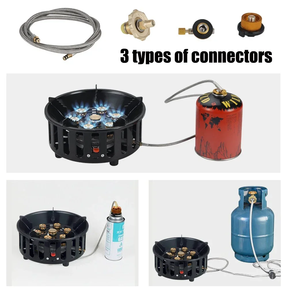 19800W 7-Core Camping Stove Hi - Outdoor Gas Camping Oven review and price
