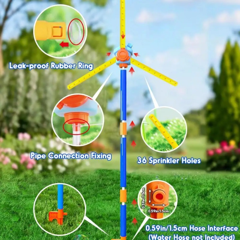 Sprinkler Water Wheel Outdoor  - Outdoor Camping Toys review and price