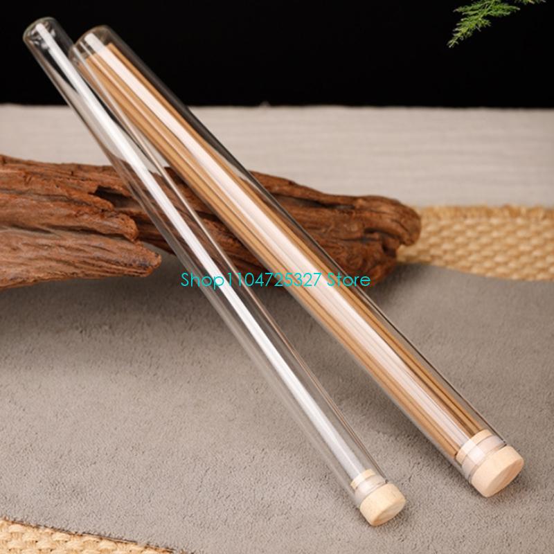 D8KF Transparent Incense Tube  - Travel Outdoor Camping Youtube review and price