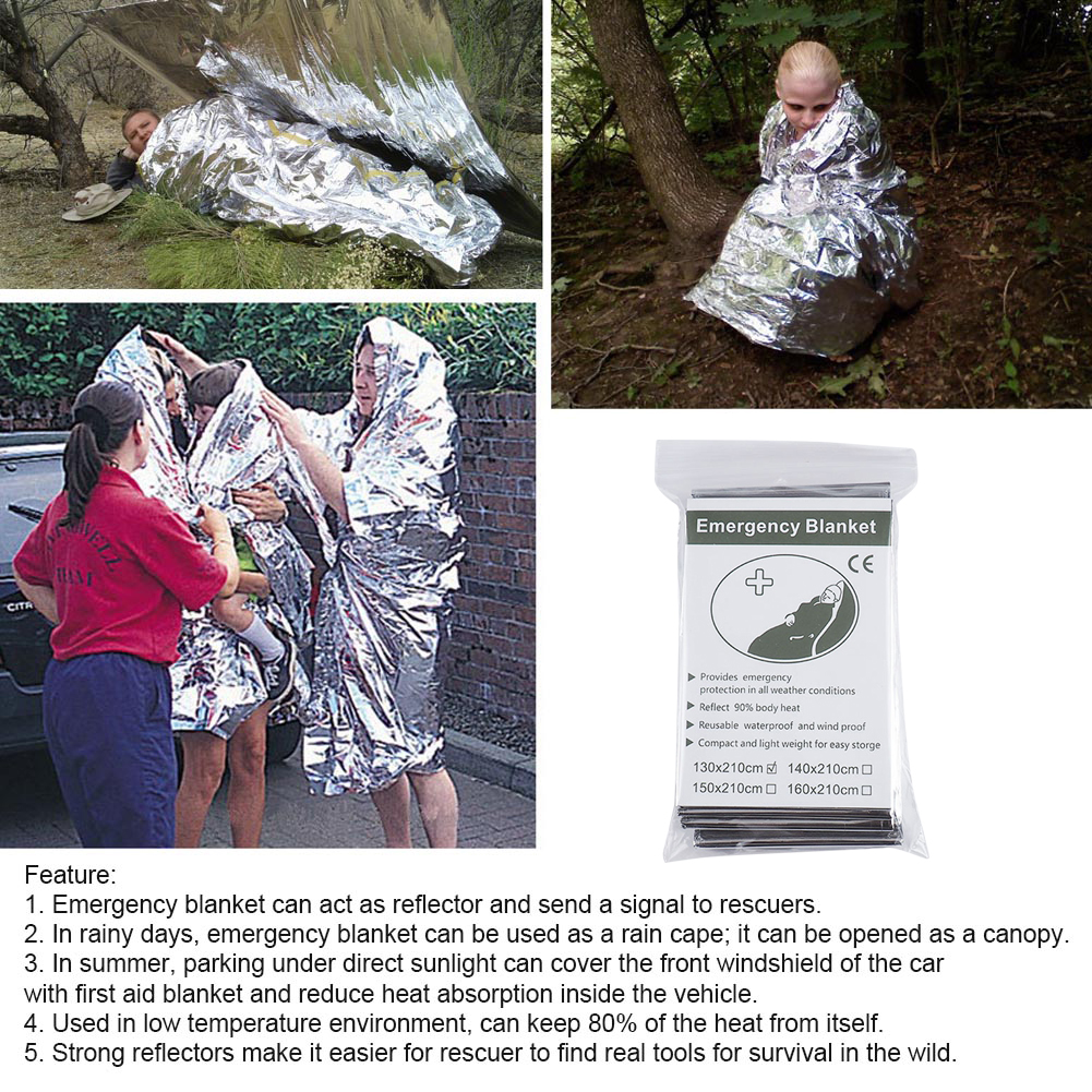 1-10PCS Emergency Thermal Blan - Outdoor Camping Rugs review and price