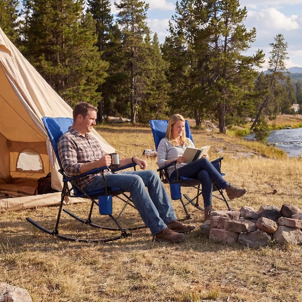 Durable 400lbs Capacity Rockin - Outdoor Camping Rocker review and price