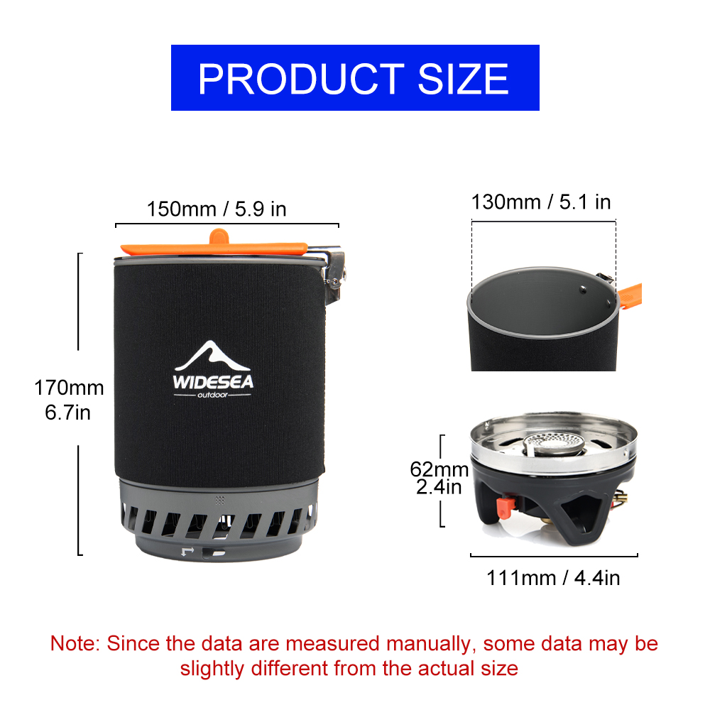 Widesea Camping Cooking System - Outdoor Gas Camping Oven review and price