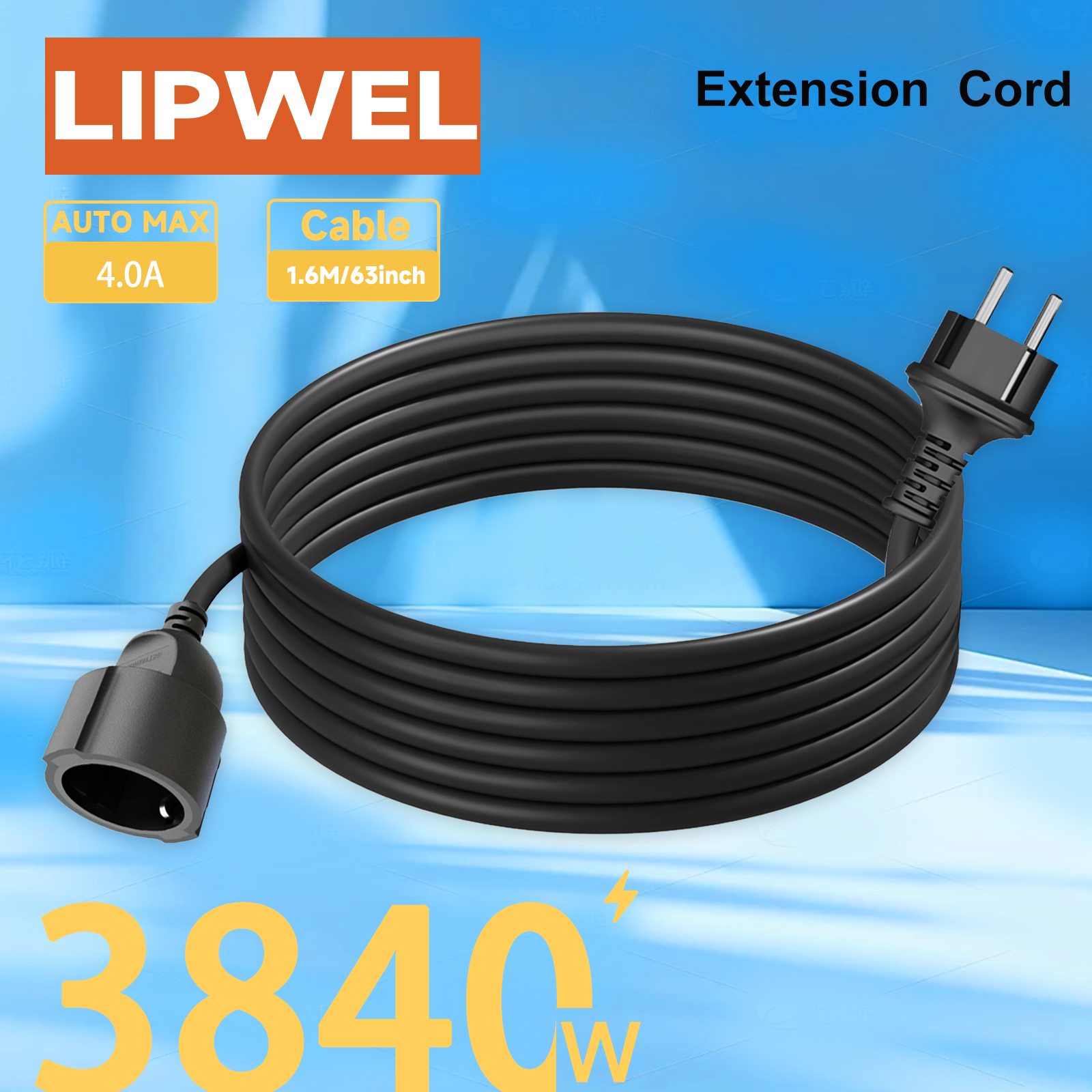 LIPWEL European Extension Cord - Outdoor Camping Extension Cord review and price