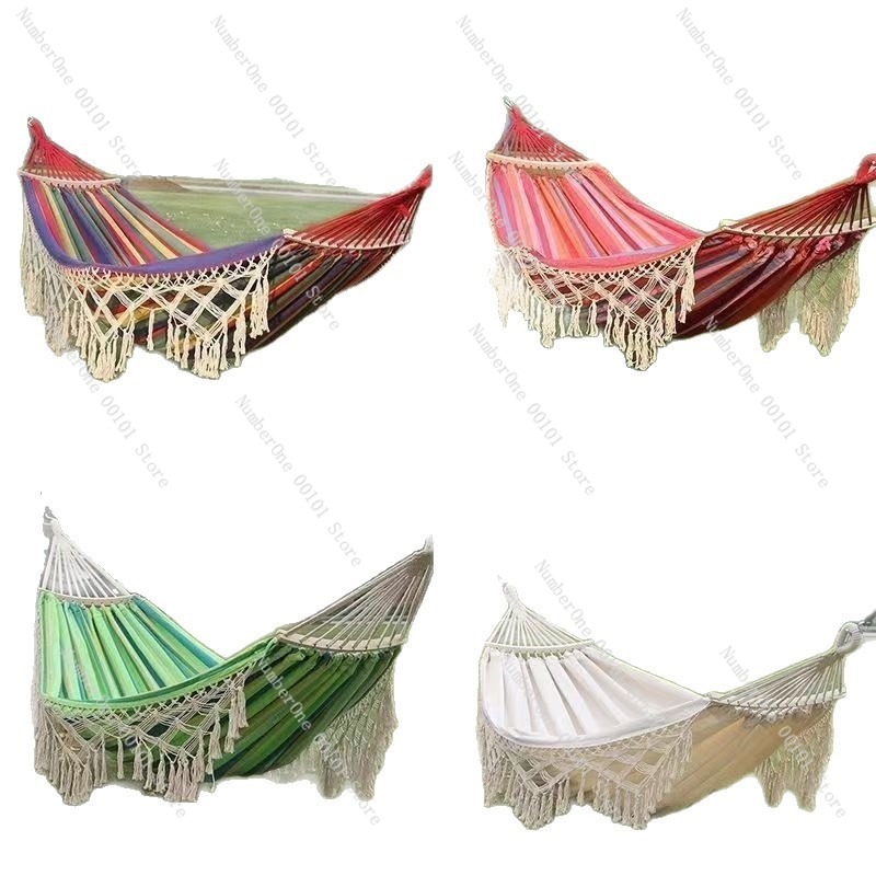 Canvas Double Hammock with Tas - Outdoor Camping Chairs review and price