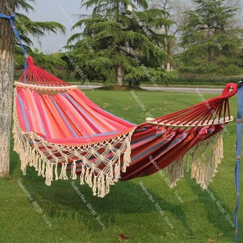 Canvas Double Hammock with Tas - Outdoor Camping Chairs review and price