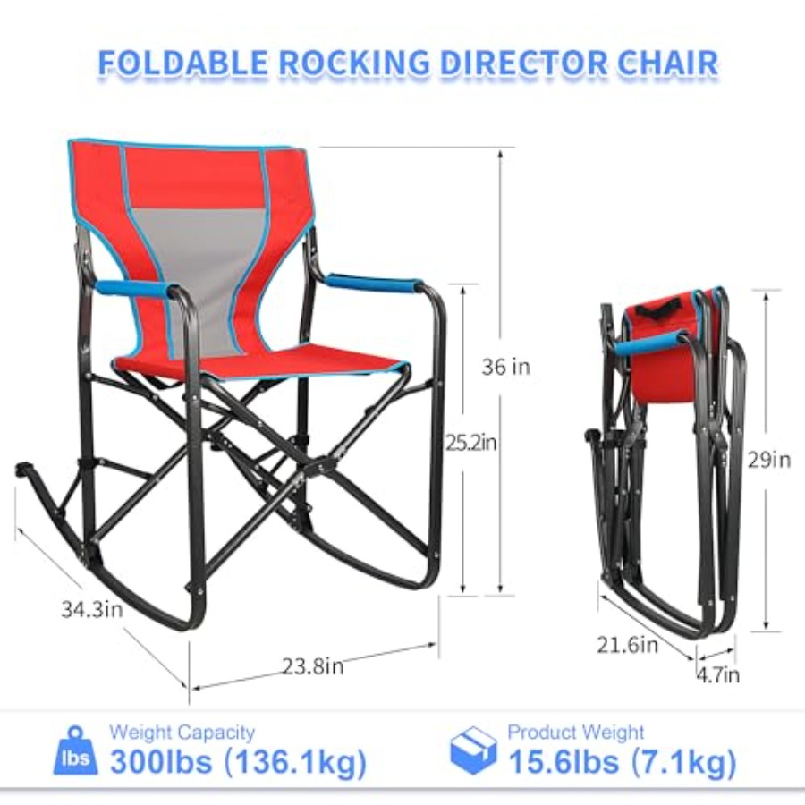 Oversized Rocking Camping Chai - Outdoor Camping Rocker review and price