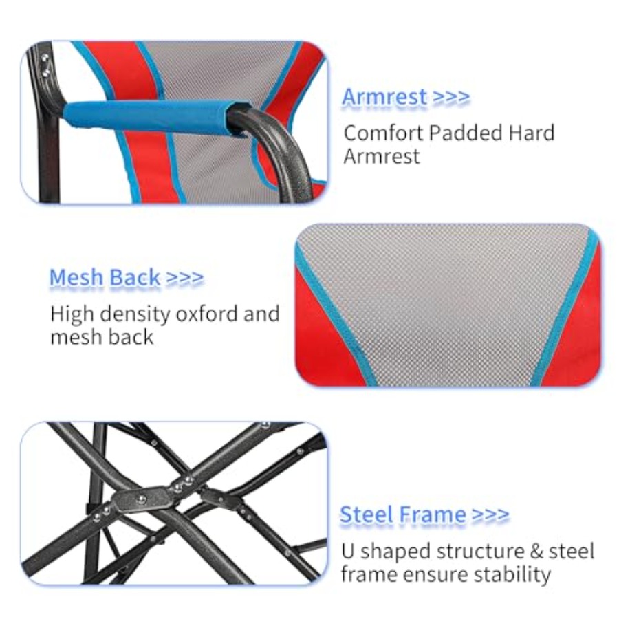 Oversized Rocking Camping Chai - Outdoor Camping Rocker review and price