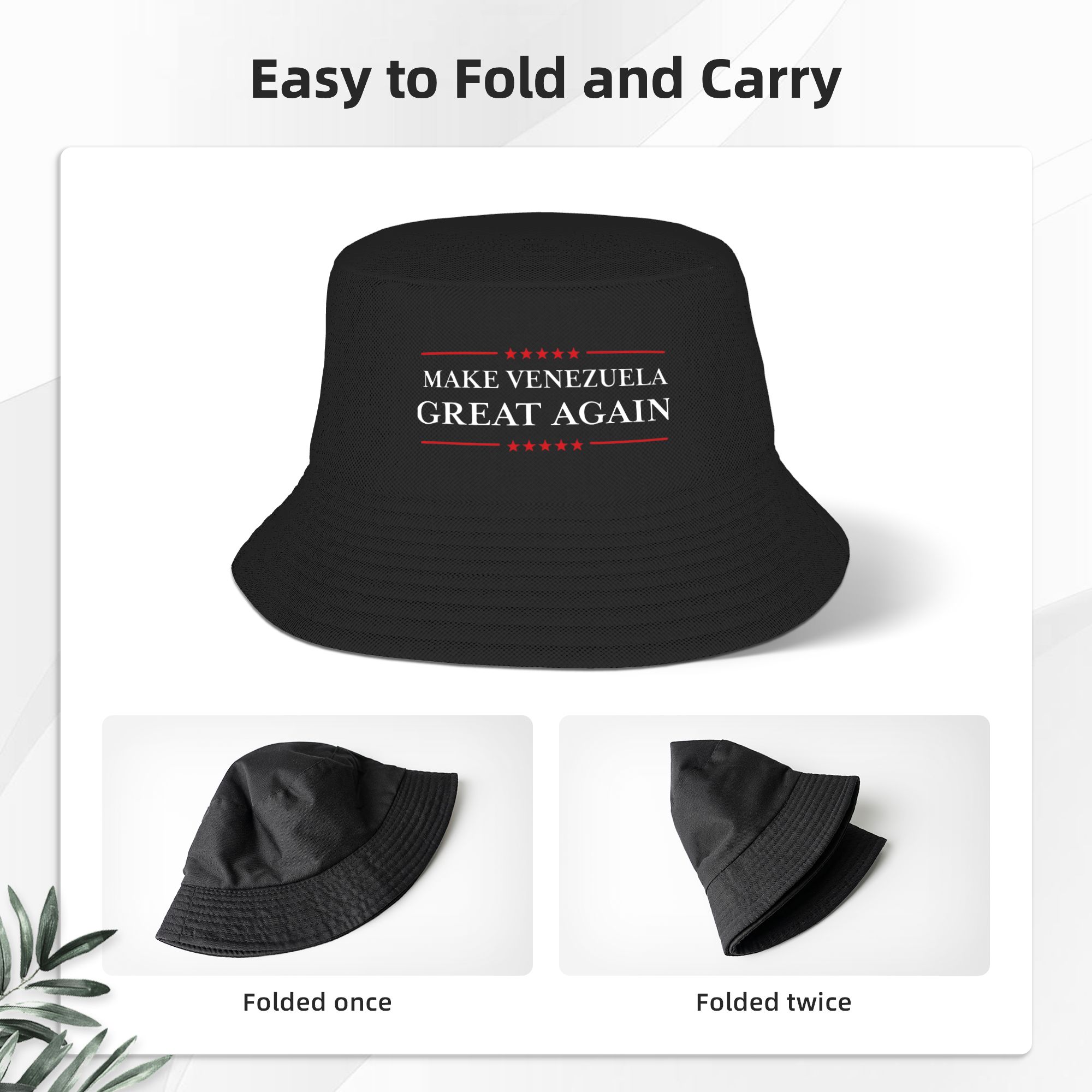 Unisex Bucket Hats Make Venezu - Outdoor Camping Ideas For Adults review and price