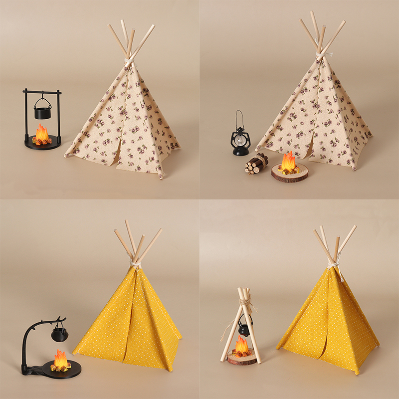 New 1:12 Scale Camping Tent Mo - Outdoor Camping Toys review and price