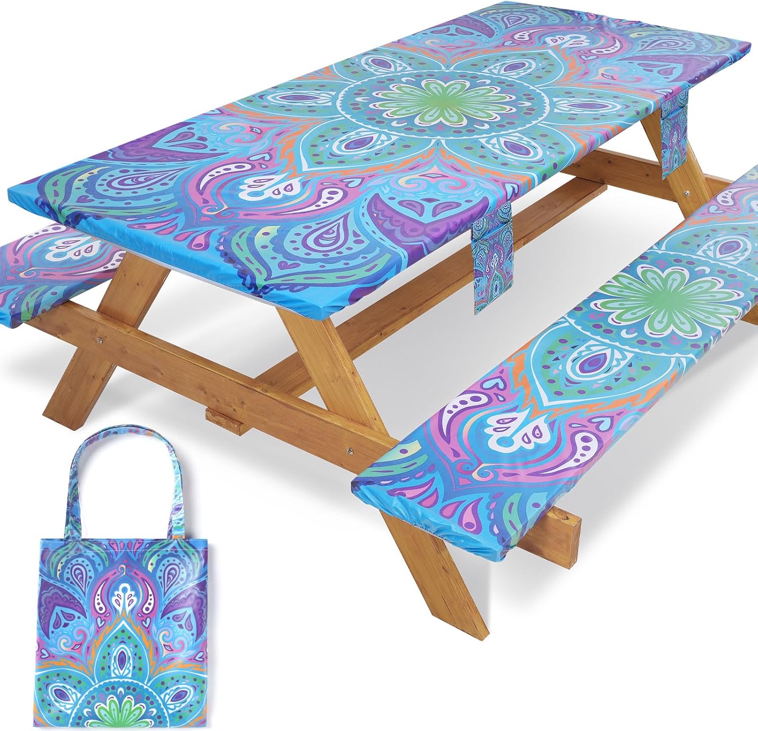 Waterproof Picnic Table Cover  - Outdoor Camping Essentials review and price