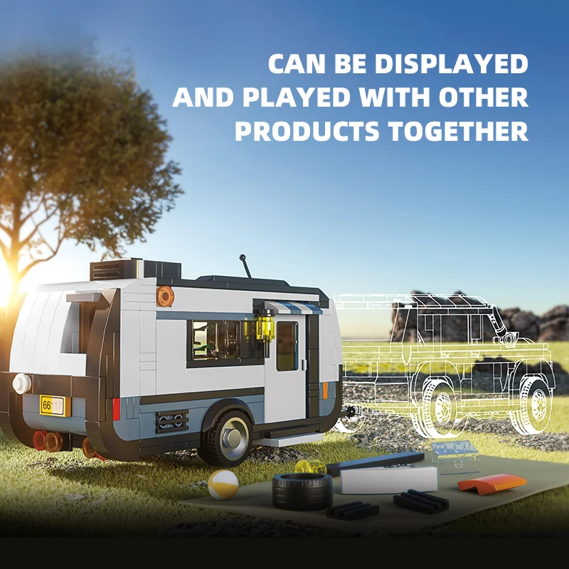 393-583PCS Station Wagon Model - Outdoor Camping Toys review and price