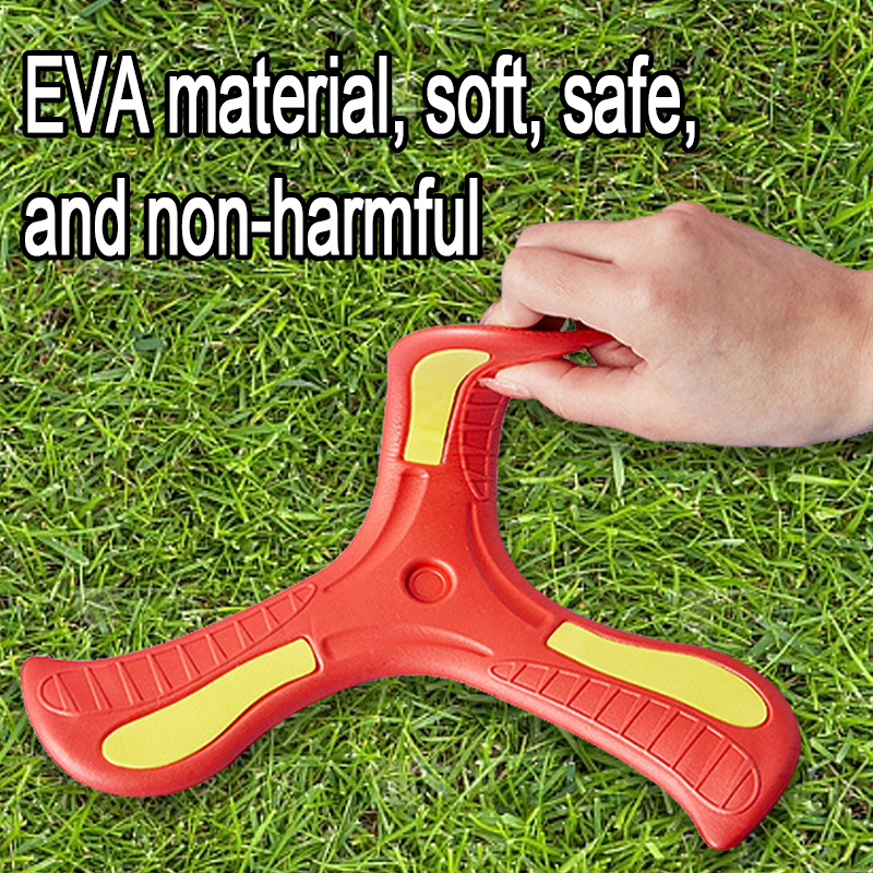 Children Boomerang Soft Three- - Outdoor Camping Toys review and price