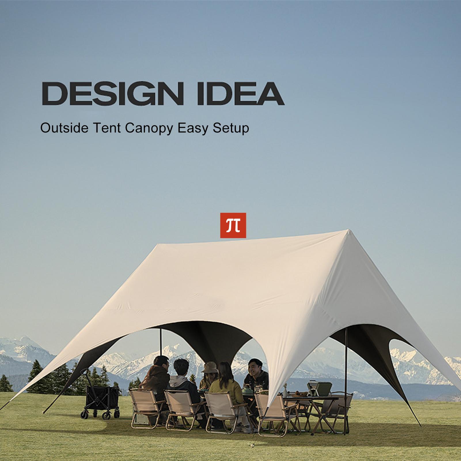 ACamping Gazebo Hexagonal Rain - Outdoor Camping Furniture review and price