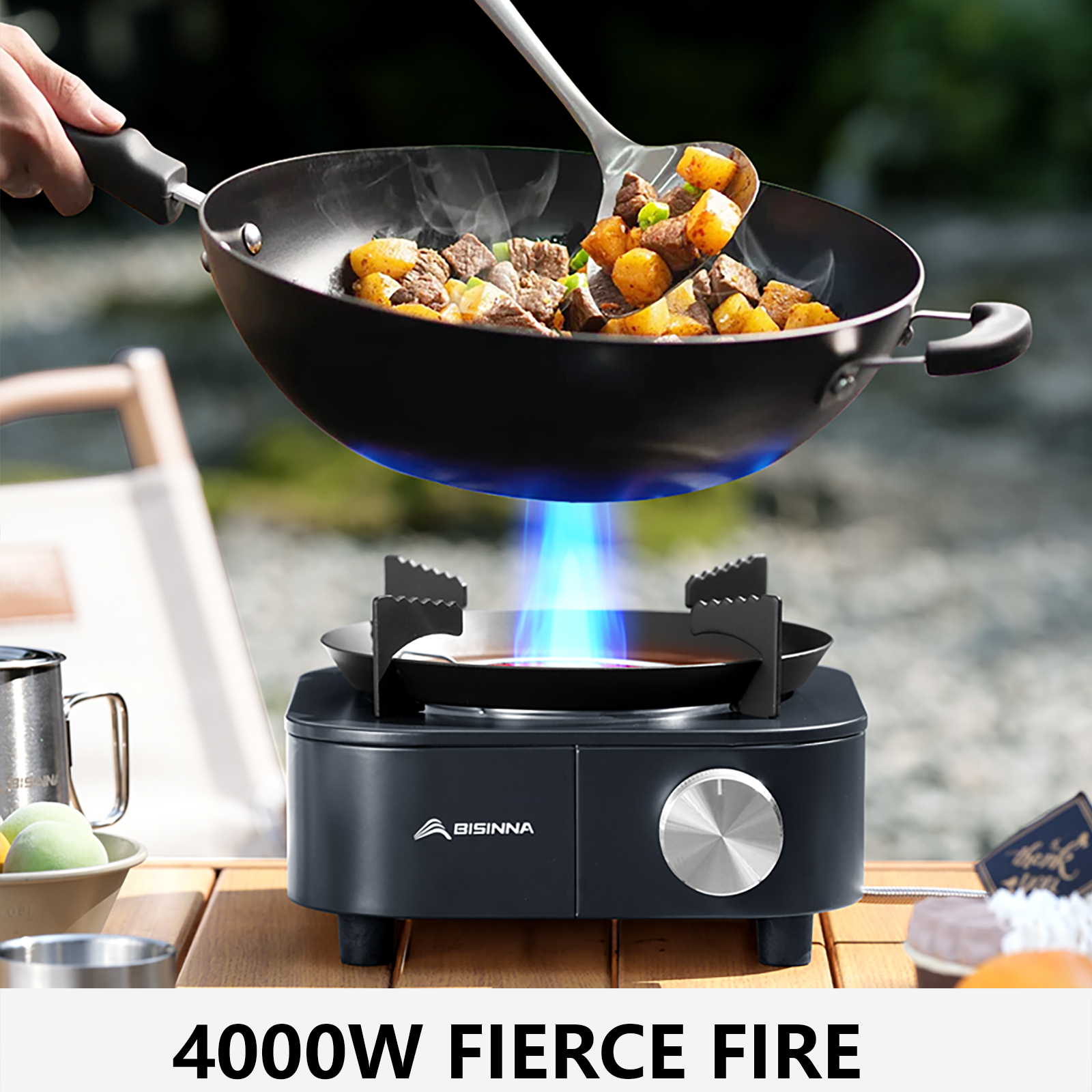 BISINNA 4000W High-power Infra - Outdoor Gas Camping Oven review and price