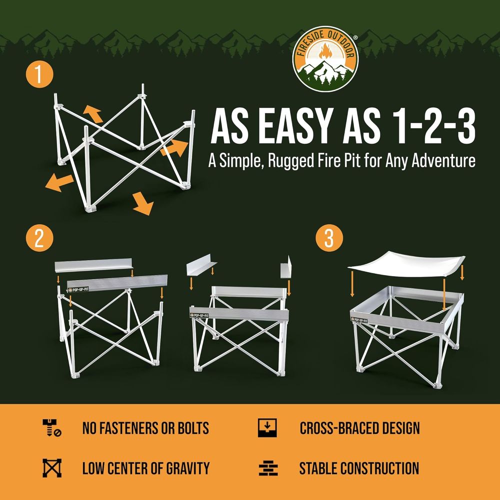 Portable Outdoor Fire Pit for  - Outdoor Camping Bbq review and price