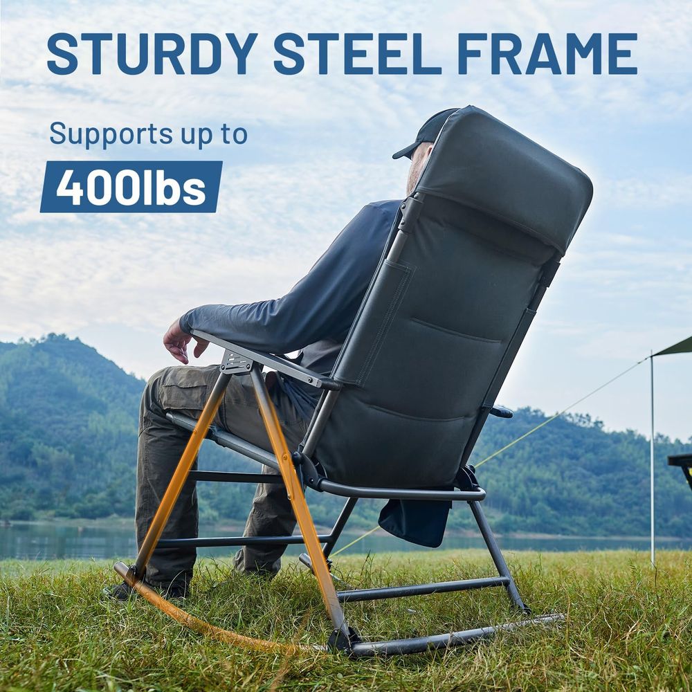 Oversized Folding Rocking Camp - Outdoor Camping Rocker review and price