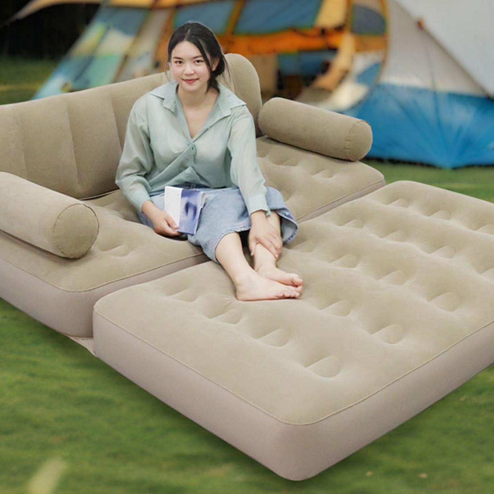 Air Sofa With Air Pump Folding - Outdoor Camping Furniture review and price
