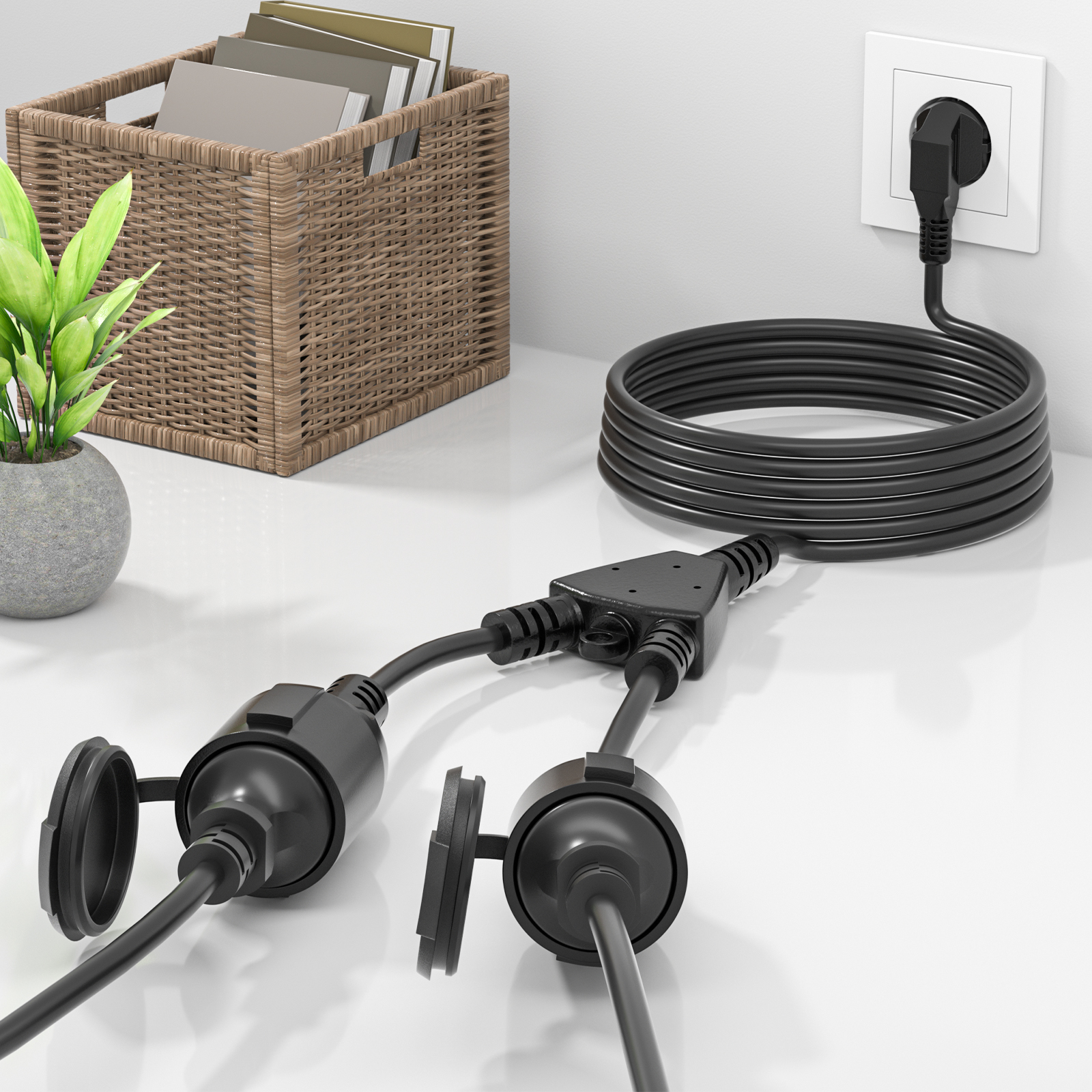 European Power Cord Extension  - Outdoor Camping Extension Cord review and price