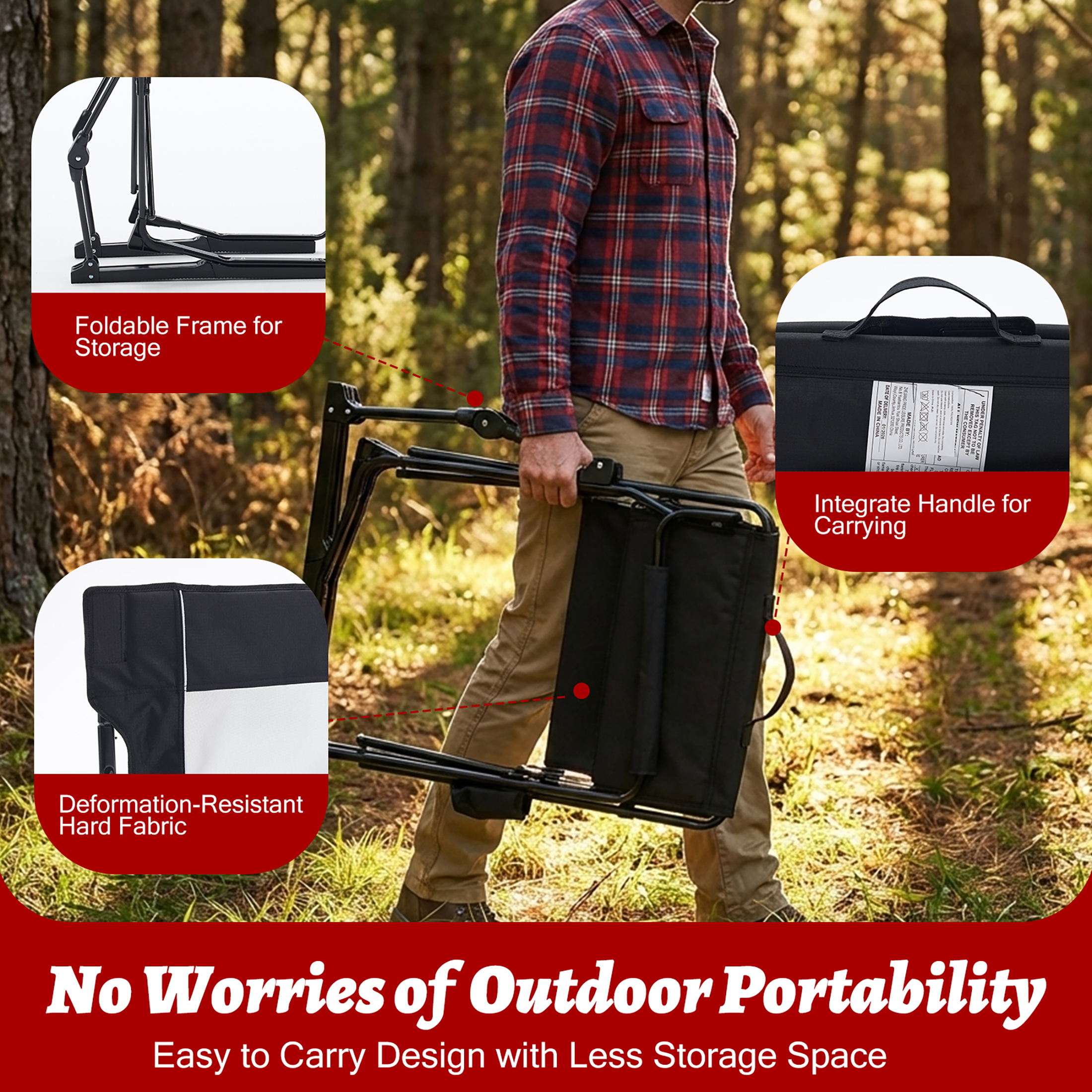 JHK Outdoor Folding Rocking Ch - Outdoor Camping Rocker review and price