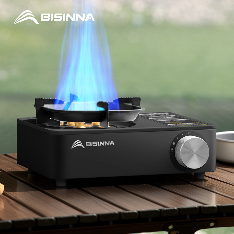 BISINNA Camping Gas Stove 5800 - Outdoor Gas Camping Oven review and price