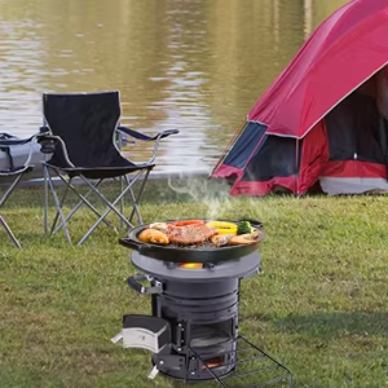 【Popular】Two Doors Firewood Bu - Outdoor Camping Bbq review and price