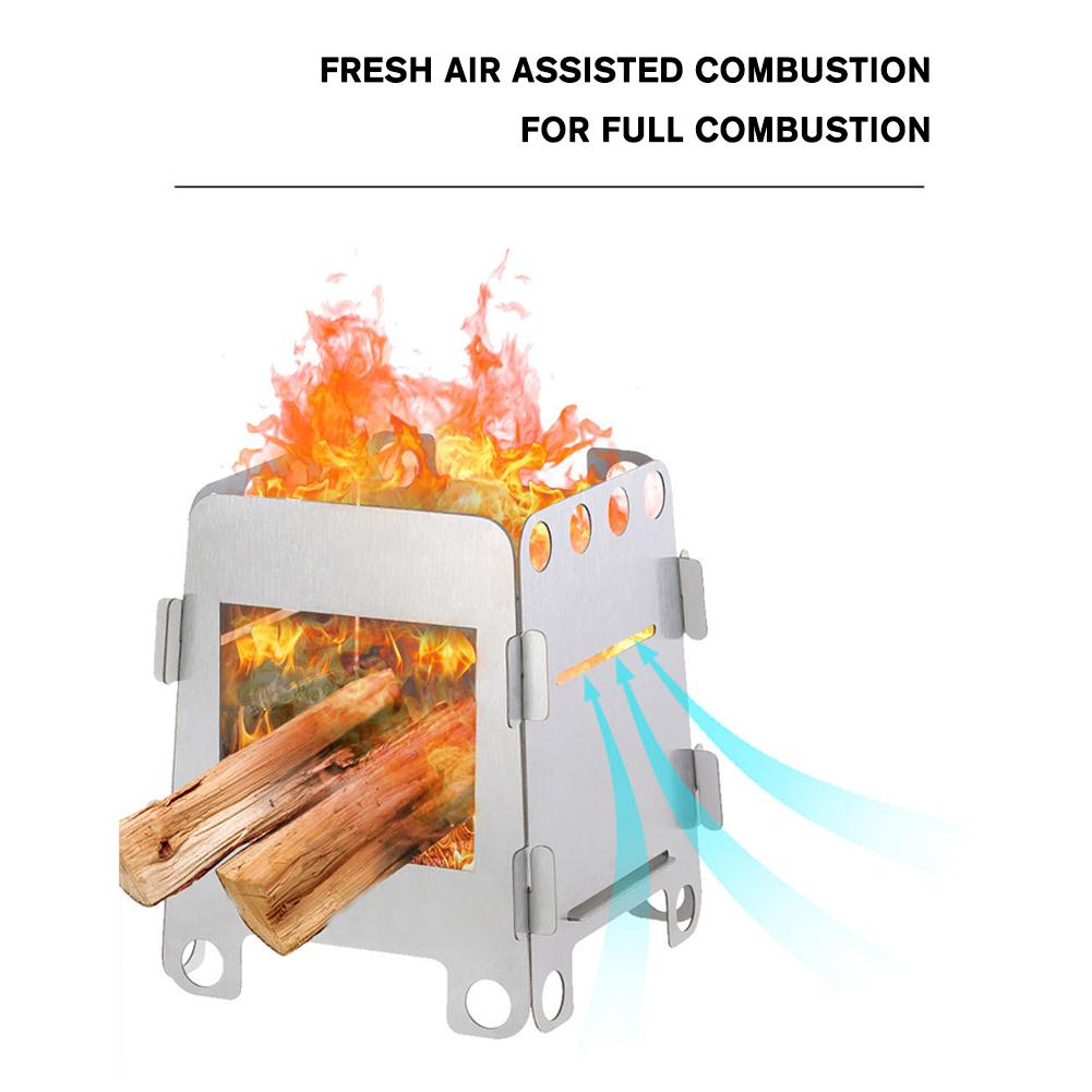 Folding Camping Wood Stove Por - Outdoor Gas Camping Oven review and price