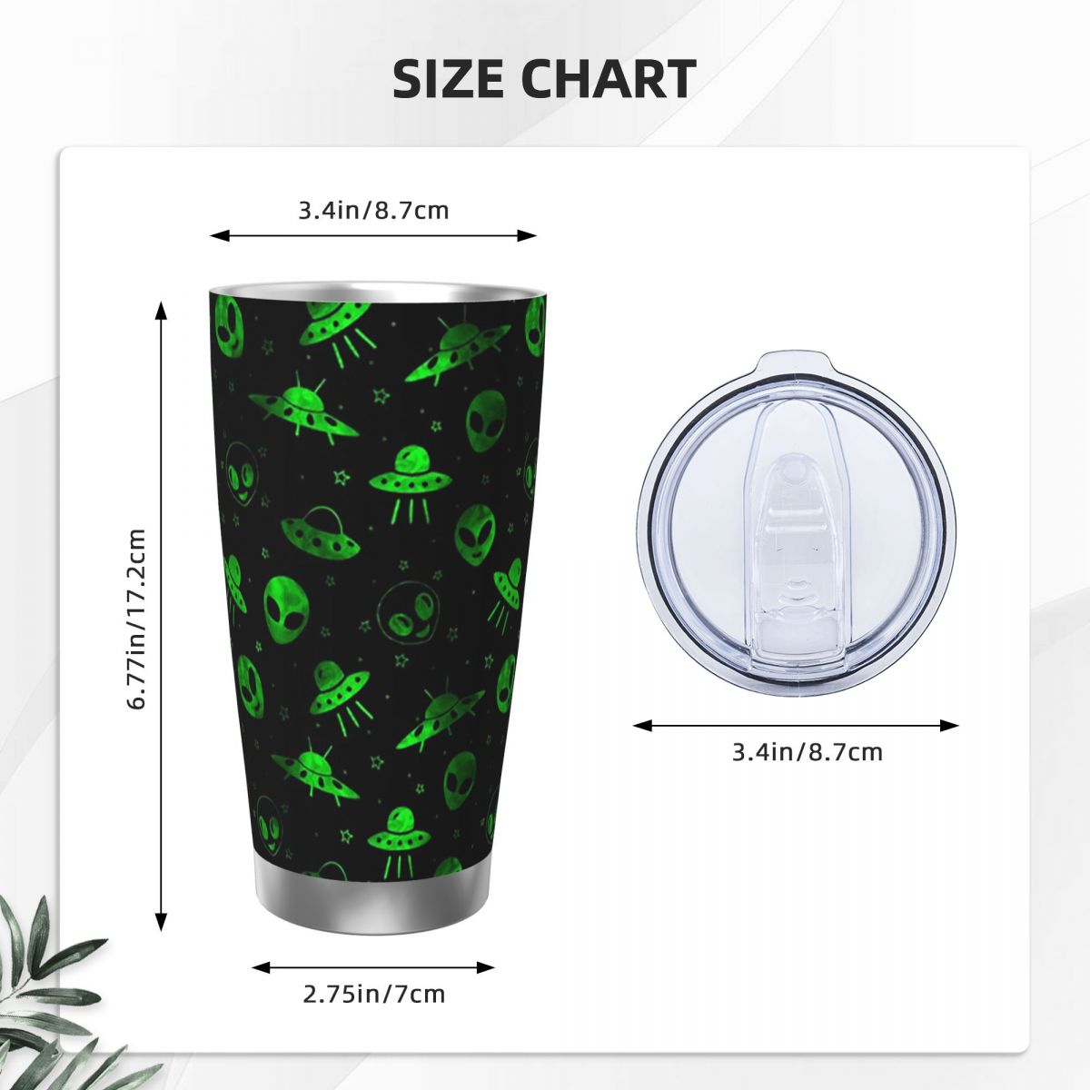Aliens And UFOs Pattern Stainl - Vacuum Insulated Flask review and price