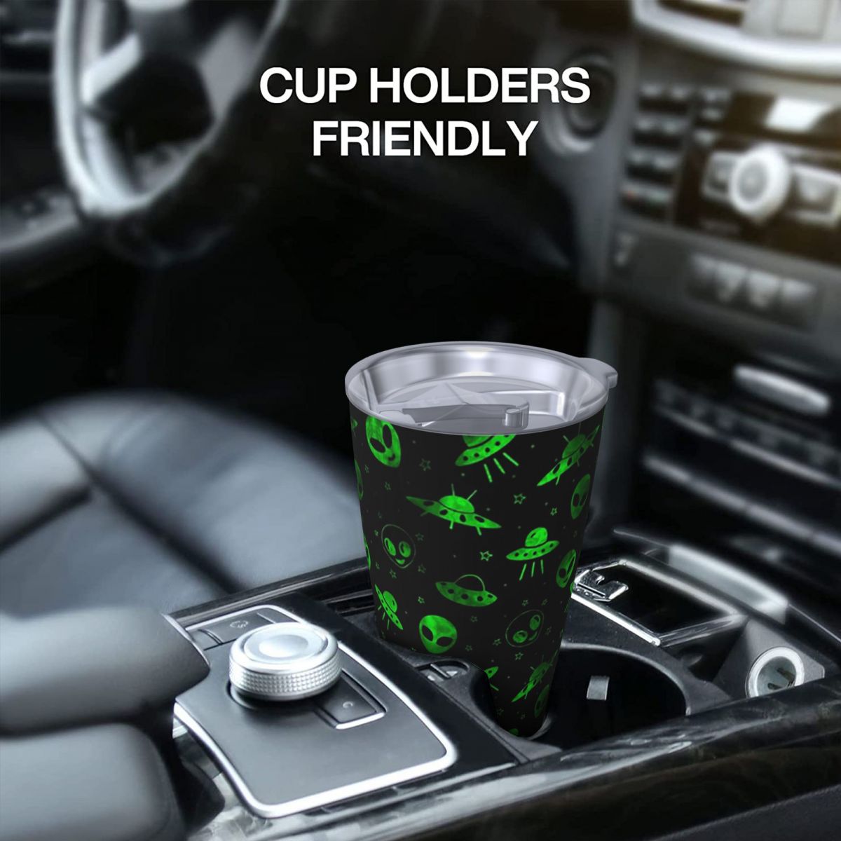 Aliens And UFOs Pattern Stainl - Vacuum Insulated Flask review and price