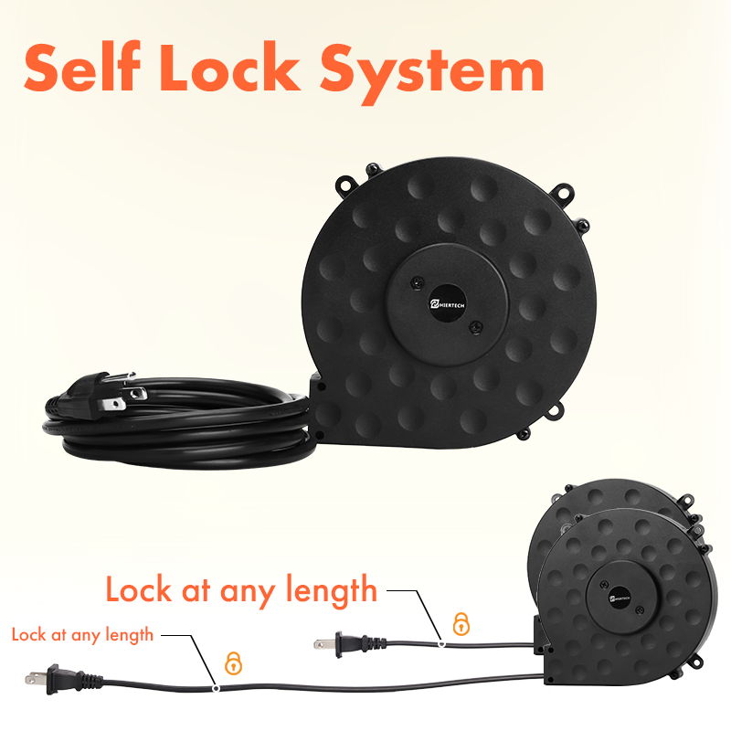 Automatic Retractable Power Co - Outdoor Camping Extension Cord review and price
