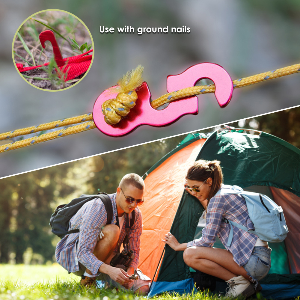 5Pcs Adjustable Camping Tent C - Outdoor Camping Extension Cord review and price