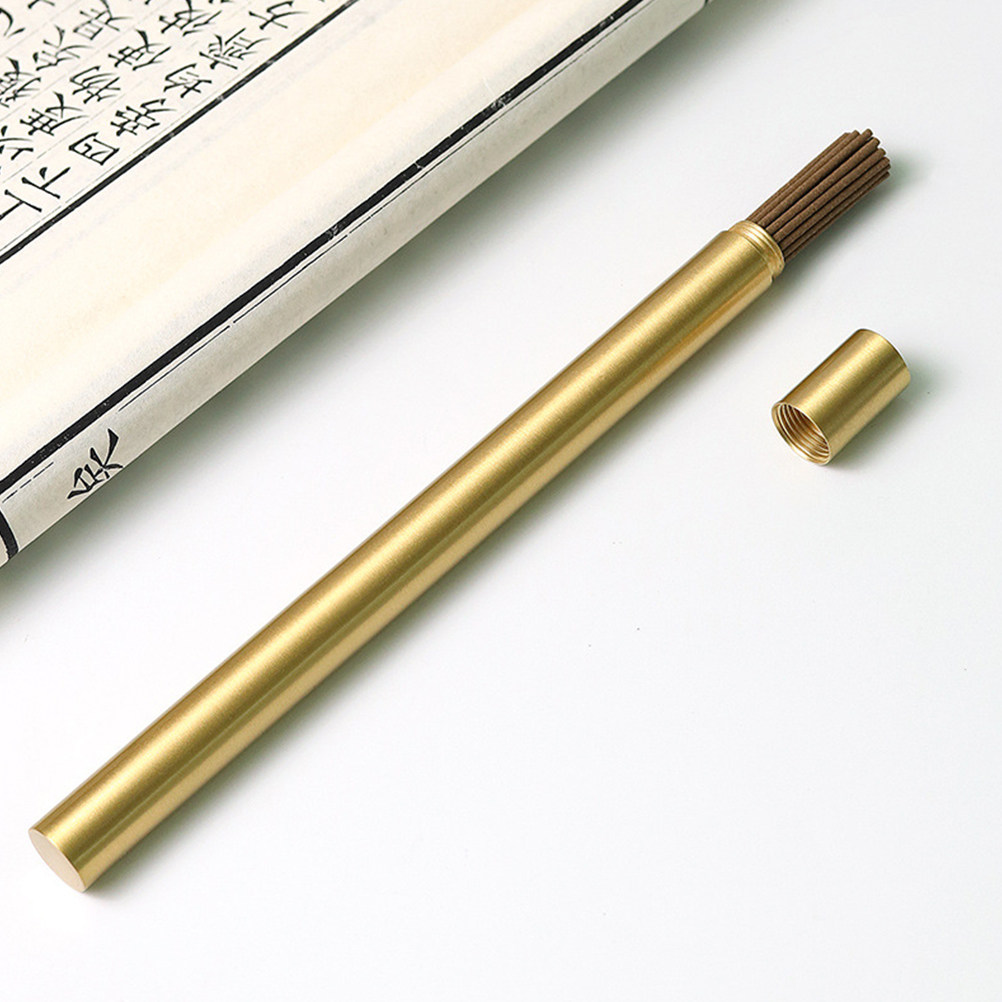 Lightweight Brass Incense Stic - Travel Outdoor Camping Youtube review and price
